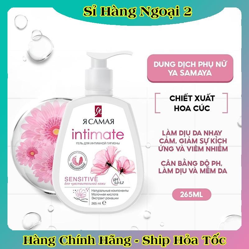 [CÓ CHE TÊN] Dung dịch vệ sinh Intimate YA SAMAYA 265ML của Nga