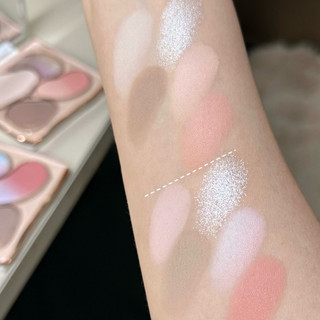 MISTINE Bảng màu toàn diện Bốn sắc thái Bột mịn như đất