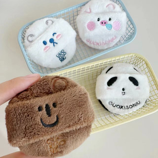 GUOXIAONIU Bông phấn phủ loạt sản phẩm sở thú bông phấn má hồng dạng lỏng