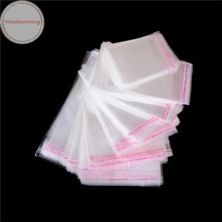 Houdou 100 Cái / túi OPP Clear Seal Trang Sức Nhựa Tự Dính Túi Đóng Gói Nhà VN
