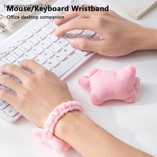 [Mới] Gối Tay Sang Trọng Chuột Bảo Vệ Cổ Tay Chuột Còn Lại Cổ Tay Chuột Dây Đeo Cổ Tay Hỗ Trợ Đệm Tóc Dây Co Giãn Chống Mài Mòn Tay.