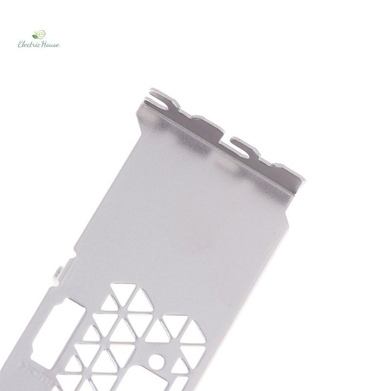 [Nhà Điện] Full Nửa Chiều Cao BackPlate Cho MSI GeForce GTX 1050 2GT LP Card Đồ Họa Dải Vách Ngăn Viền Trống mới