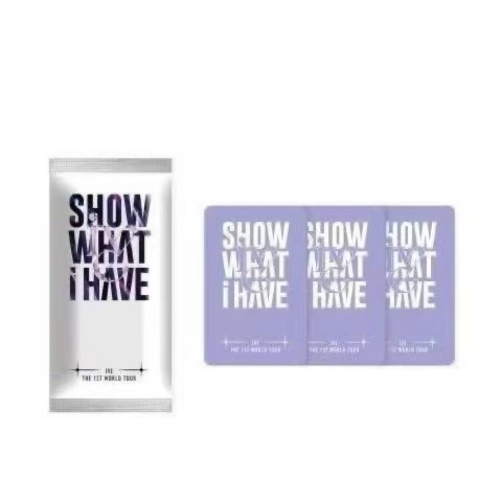 Ive - The 1st World Tour "Show What I Have" Gói Photocard ngẫu nhiên
