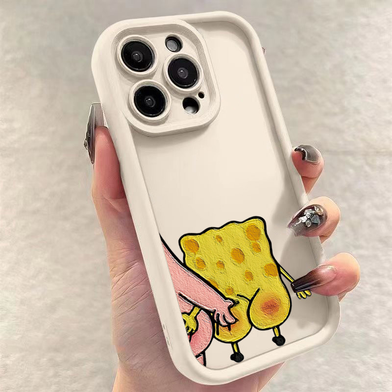 Ốp Lưng Cho Xiaomi Redmi Note 14 13 11 12 Pro Plus 5G 12S 11S 10s 10 Pro Redmi 14C 13 13C 12 12C 4G Phim Hoạt Hình Dễ Thương Họa Tiết Động Vật Vui Nhộn Silicon Mềm Chống Sốc