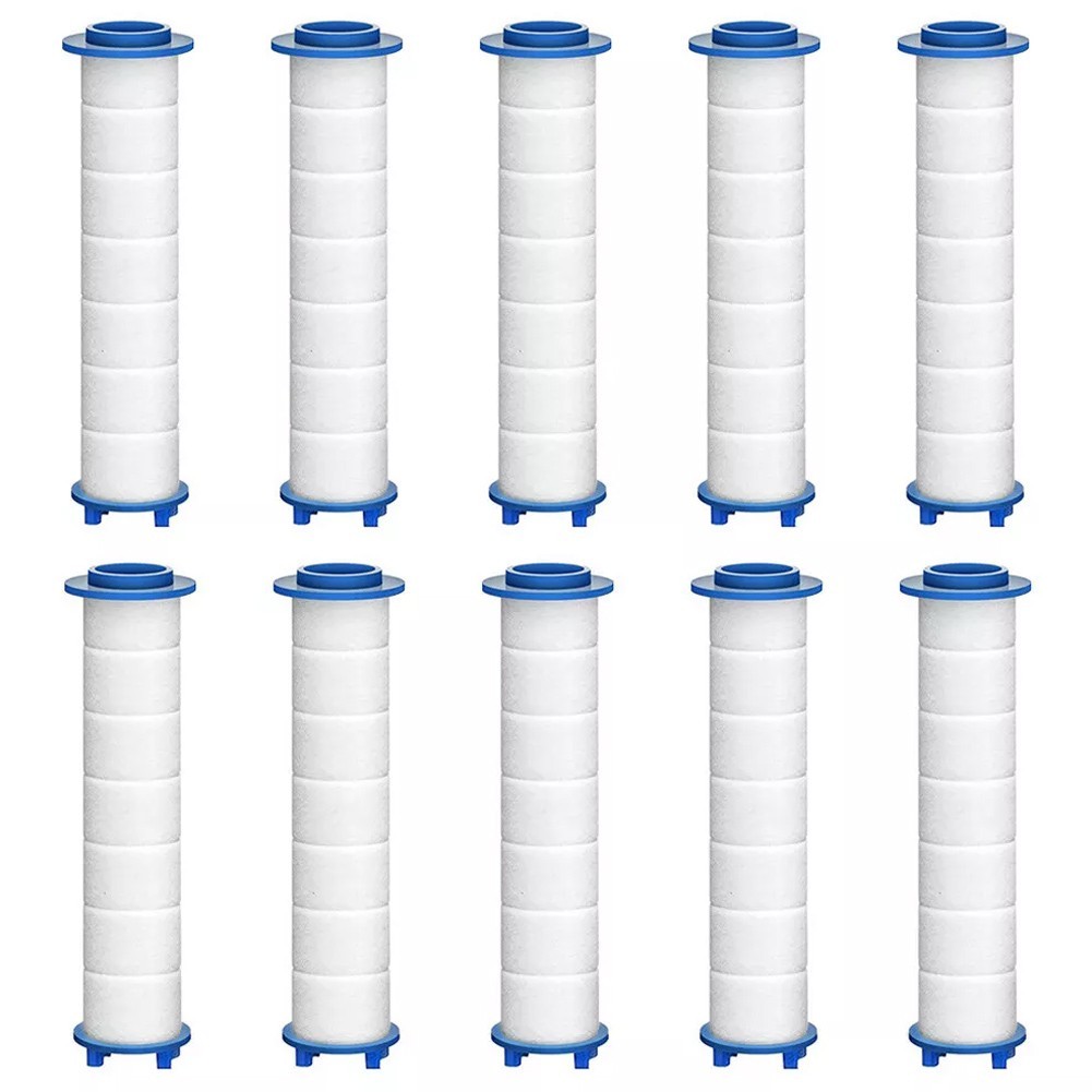 [Cosyh] 10x Đầu vòi hoa sen cầm tay Bộ lọc nước Vòi hoa sen Máy phun nước PP Cotton