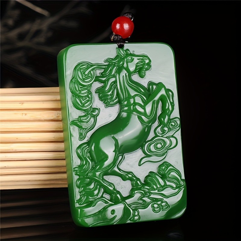 Mặt dây chuyền ngựa thời trang nam nữ, phong cách đơn giản, phù hợp phong cách niche