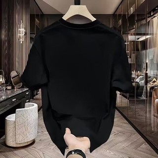 Áo thun Cotton ngắn tay mùa hè thương hiệu thời trang Mỹ dáng rộng dành cho nam
