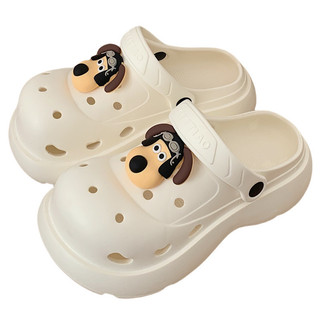 Xixitiao Sandal Nữ Mùa Xuân/Hè Mới, Chất Liệu Eva, Họa Tiết Hình Cún Hoạt Hình