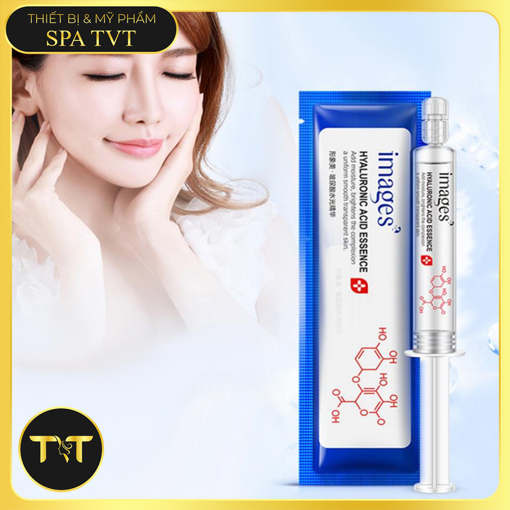 Serum HA 10 Ống Cấp Ẩm, Hỗ Trợ Chăm Sóc Da Khô Thiếu Nước, Dùng Cho Spa Và Tại Nhà