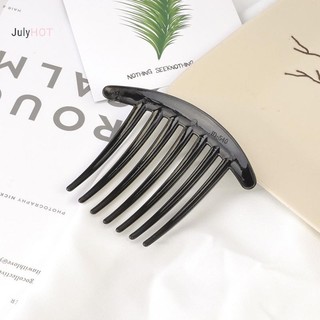 Julyhot 5 / 7 Răng Nhựa Kẹp Tóc Cho Nữ Vintage Sáng Tạo Tóc Đen Lược Tóc Lược Tóc Kẹp Tóc Hàn Quốc Tạo Kiểu Dụng Cụ Massivedeals
