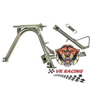 Combo chống đứng chống nghiêng inox 304 sh việt 125 - 150 - 160 (2012-2020)