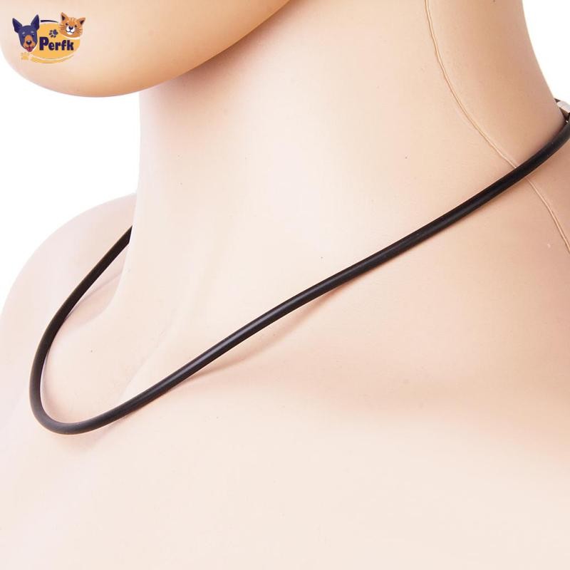 Dây Cao Su 3 Mm Thép Không Gỉ Khóa Dây Trang Sức Làm Phát Hiện DIY