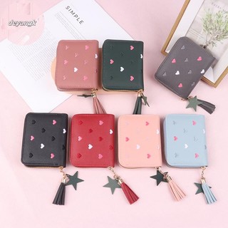 Deyangk Nữ Ví Nhỏ Nữ sel Ví Dễ Thương Cô Gái Ngắn Dây Kéo Đáng Yêu Da PVC Ví Đựng Tiền Xu Nữ Ví Cầm Tay VN
