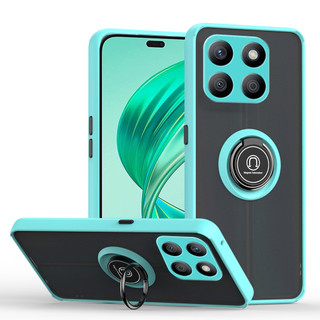 Vỏ Honor X8C Cho Honor X8C X7C X 8C HonorX8C 4G 2025 Thời Trang Siêu Mỏng Trong Suốt Matte Vỏ Điện Thoại Bảo Vệ Ống Kính Máy Ảnh Cứng Chống Sốc Giá Đỡ Vòng Giá Đỡ