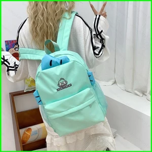 Yu Sanrio Hangyodon Ba Lô Cho Học Sinh Dung Tích Lớn Nhẹ Thời Trang Nữ Hoạt Hình Túi Đi Học