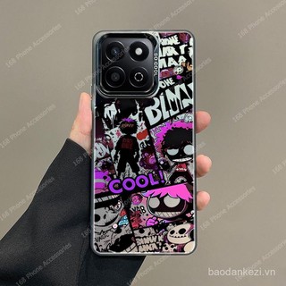Ốp điện thoại Honor 200 Samart, ốp điện thoại Honor X7C X8B, ốp điện thoại chống sốc anime, thương hiệu thời trang bapesta, ốp điện thoại cứng mờ cho nam