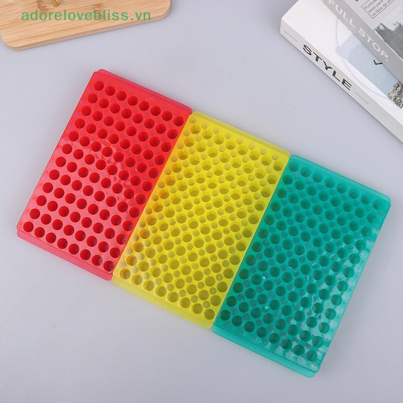 Thêm Giá đỡ ống nghiệm ly tâm bằng nhựa 96 lỗ 2 mặt 0,5ml / 1,5ml / 2ml Giá đỡ ống ly tâm Giá đỡ vật tư phòng thí nghiệm Giá đỡ ống PCR BSS