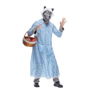 Nam Sói Xấu và Bé Đỏ hóa trang Halloween, trang phục cặp đôi, hóa trang sân khấu, Carnival