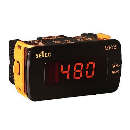 Đồng hồ đo điện áp Selec MV305,MV205,MV15, đồng hồ tủ điện Selec,đồng hồ volt hiển thị số, đồng hồ vôn đo điện áp,đồng