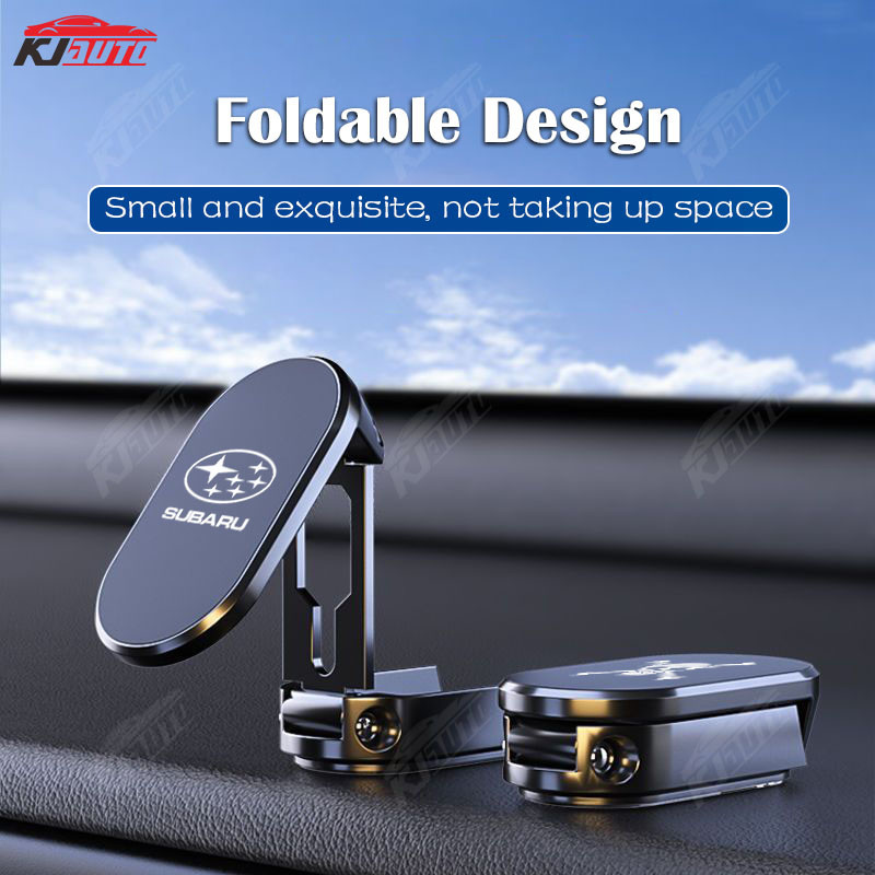 Giá đỡ điện thoại thông minh từ tính trên ô tô Subaru có độ xoay 720 độ có thể gập lại và đa chức năng cho BRZ Forester Legacy Outback WRX WRX STI Impreza XV
