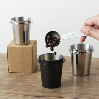 Ly Đựng Bột Cà Phê Thép Không Gỉ 304, Cốc Đong Coffee Dosing Cup Tiện Lợi