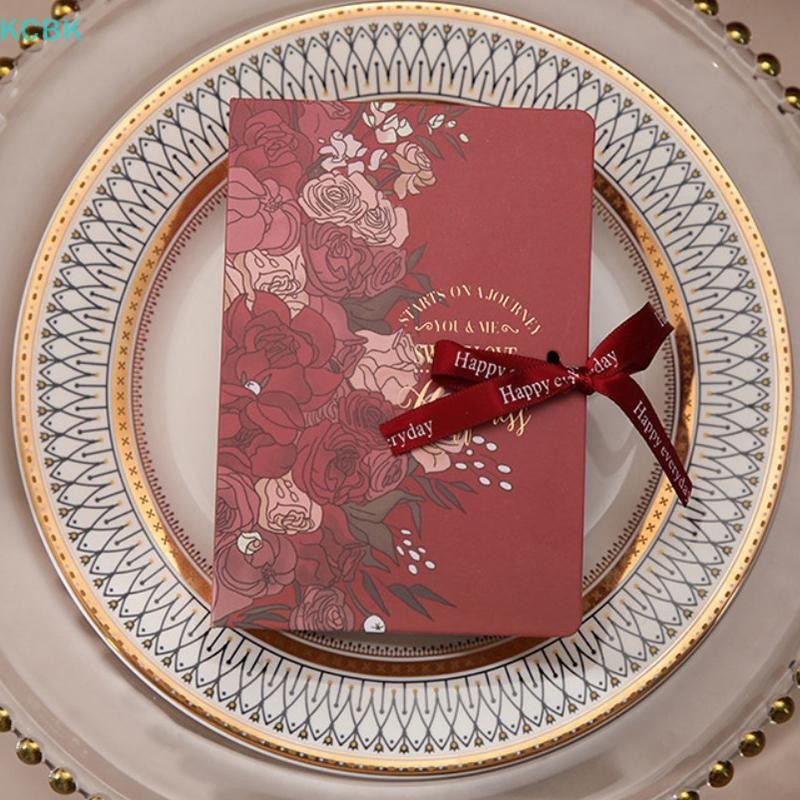 [Kc] 1 Hộp Quà Tặng Hình Sách Ith Ribbon Bìa Giấy Kẹo Sô Cô La Hộp Đóng Gói Cho Đám Cưới Sinh Nhật Ngày Của Mẹ [BK]