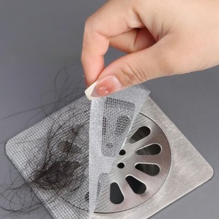 Lưới Lọc Rác Chống Tắc Set 10 Miếng Lọc Rác Nhà Tắm Miệng Cống Thoát Nước Chặn Côn Trùng 10x10cm ALINE