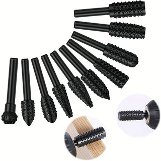 Combo 5 Mũi mài khắc thép - Mũi chạm khắc làm lũa gỗ, kim loại,... SUNND