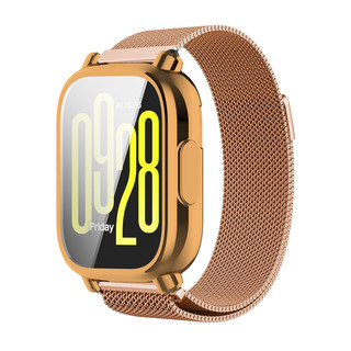 Dành cho Redmi Watch 5 Active / 5 Lite Dây đeo 2in1 + Vỏ Milanese Dây đeo bằng thép không gỉ Vòng đeo tay Vòng đeo tay Khóa từ tính