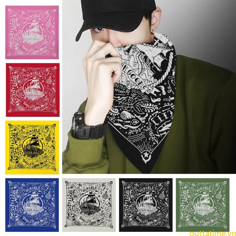 Tốt Nhất 21 Chữ Bandana Khăn Đầu Hip Hop Vuông Turban Khăn Cho Thanh Thiếu Niên