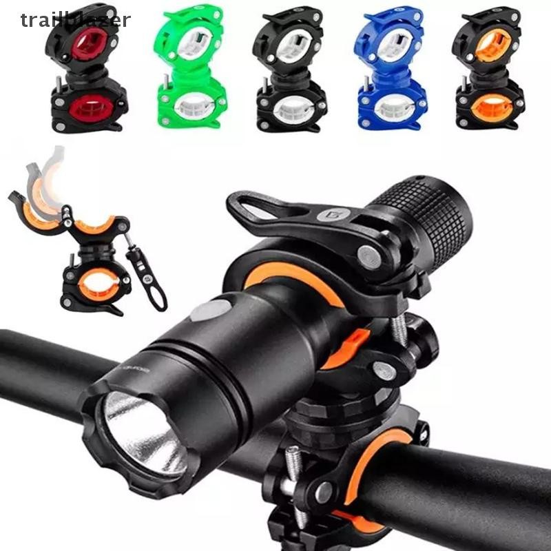Máy cạo râu 360°Xoay Kẹp Đèn Pin Gắn Giá Đỡ Đèn Pin LED Gắn Đèn Pin Phụ Kiện Mới