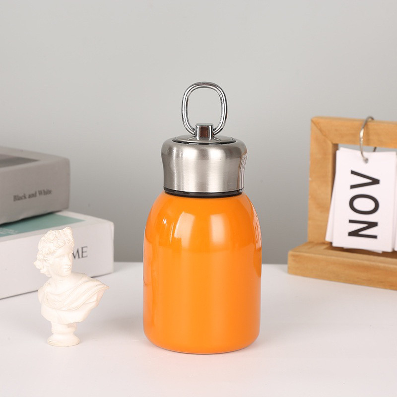 (Sỉ siêu rẻ) Siêu Xinh - Bình gữi nhiệt đựng Caffe 300ml .Bình Nước Giữ Nhiệt Mini 300ml IONX 304 CÓ QUAI XÁCH