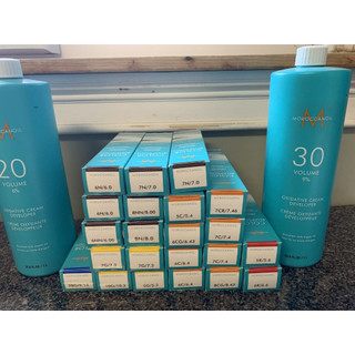 Oxy trợ nhuộm MOROCCANOIL Oxidative Cream Developer 1000ml [ TN ]