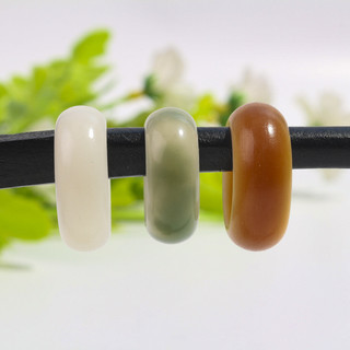 Nhẫn chạy bộ gốc bồ đề trắng, xu hướng quốc gia, vòng tay bồ đề tự nhiên, nhẫn tròn retro, trang sức DIY, vòng cổ, nhẫn trang trí