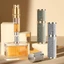 Chai Nước Hoa OLVIDO 5ml, Chai Xịt Da PU Có Thể Đổ Lại, Họa Tiết Vải Lánh Di Động Đáy Đổ Rỗng Hộp Đựng Mỹ Phẩm Người Phụ Nữ
