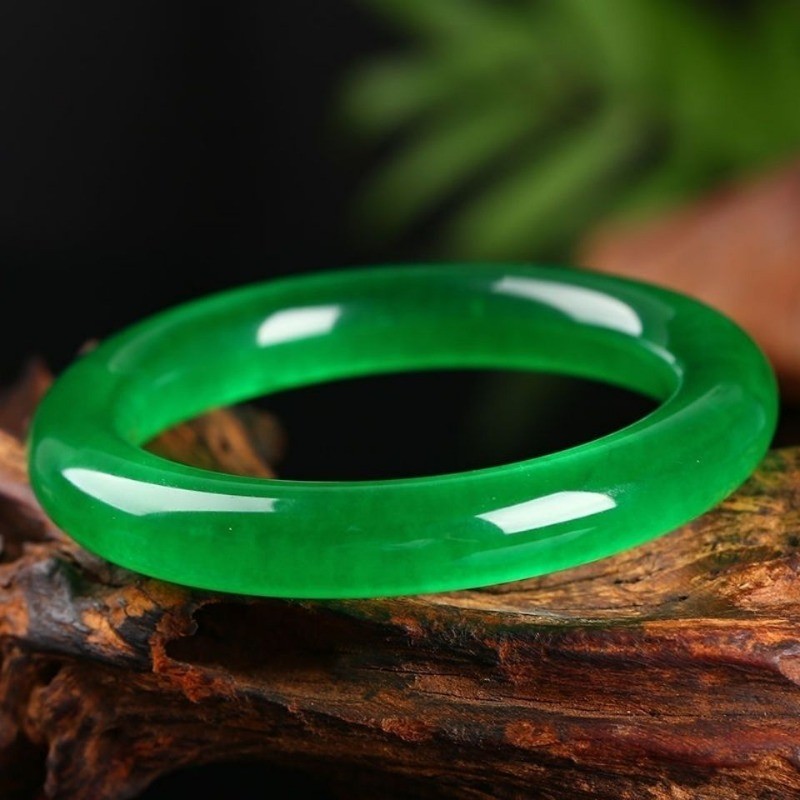 Phong cách mới Vòng tay xanh tự nhiên tươi mát phù hợp với công chúng Thiết kế độc đáo Thanh lịch
