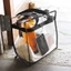 Túi đựng đồ ăn trưa ORDOBOX, có túi đeo vai PVC có dây kéo, túi Tote trong suốt dung tích lớn