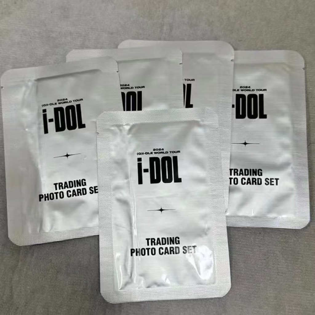 1 gói 2024 (G) I-DLE World Tour I-dol Trading Photo Card Set Gidle