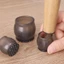 JUIC 8 Chiếc Mũ Chân Ghế, Tấm Bảo Vệ Chân Chống Mài Mòn Miếng Lót Bảo Vệ Sàn, Bền Tắt Tiếng Chắc Chắn Thanh Phụ Kiện Ghế Nội Thất Chống Trơn Trượt Chân
