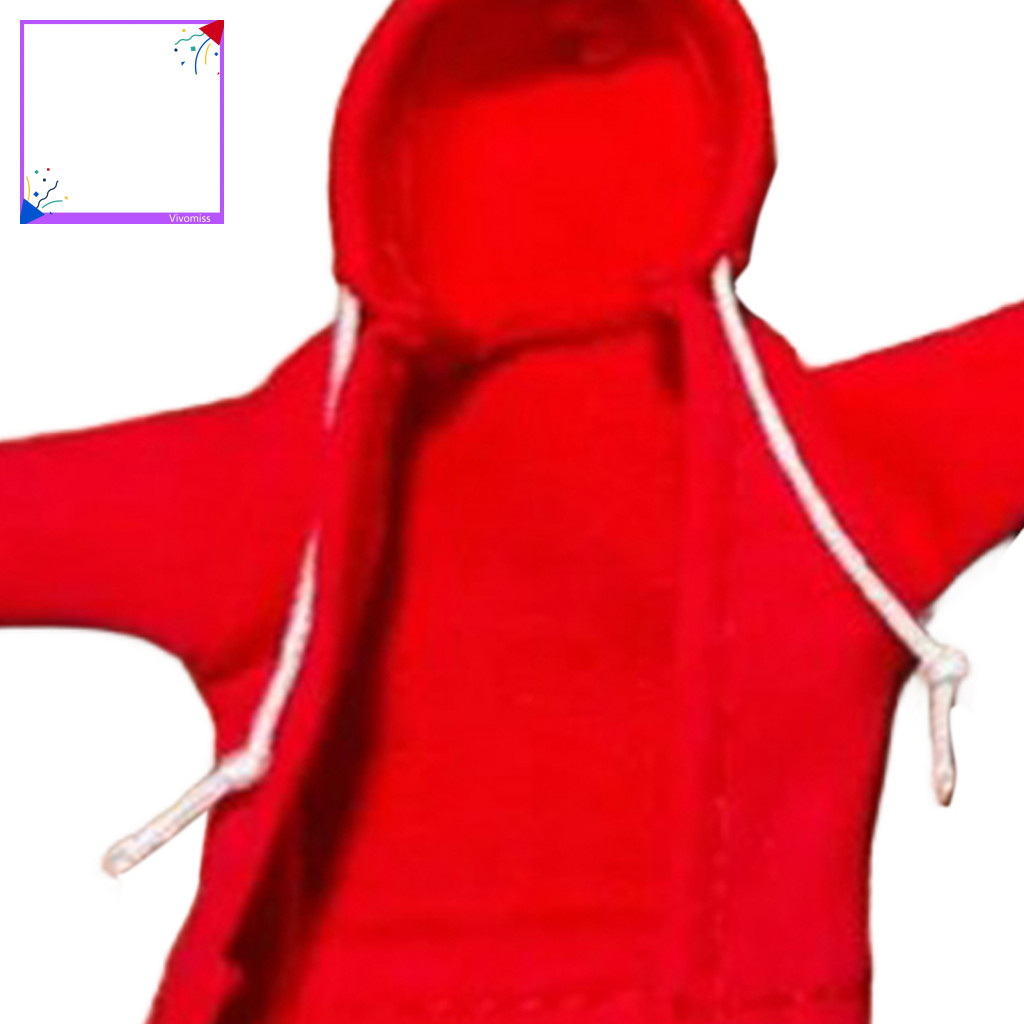 [Vm] Áo Hoodie hình thu nhỏ Hình hành động Quần áo 3d Robot in hình hành động Áo Hoodie có khớp nối Trang phục búp bê di chuyển nhiều khớp nối cho người mua Đông Nam