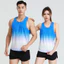 2025 Cặp Đôi Mới Đường Đua Marathon Chạy Nhanh Khô Không Tay Áo Thể Thao Thoáng Khí