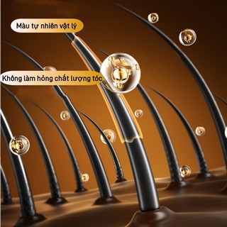 Lược Nhuộm Tóc Di Động, Tiện Lợi, Chống Mồ Hôi, Tô Màu Tóc Nhanh, Không Phai Màu, Che Tóc Xám