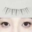 IOIIK 10 hàng-- Lông mi dưới thực tế màu đen Wispy Cụm nối mi thoải mái cả ngày và đêm