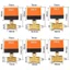 NOTE1 1 Chiếc Van Bi Điện, Van Điện Từ 2 Chiều DN15 / DN20 / DN25, Bền 1 / 2 "3 / 4" 1 "Ba Dây Hai Điều Khiển 220V AC 12V DC Thiết Bị Truyền Động Van Đồng Thau