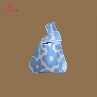 < zhuliye789 > Túi xách dệt thủ công thời trang dành cho nữ, Túi xách thắt nút, Túi mua sắm có thể tái sử dụng thông thường