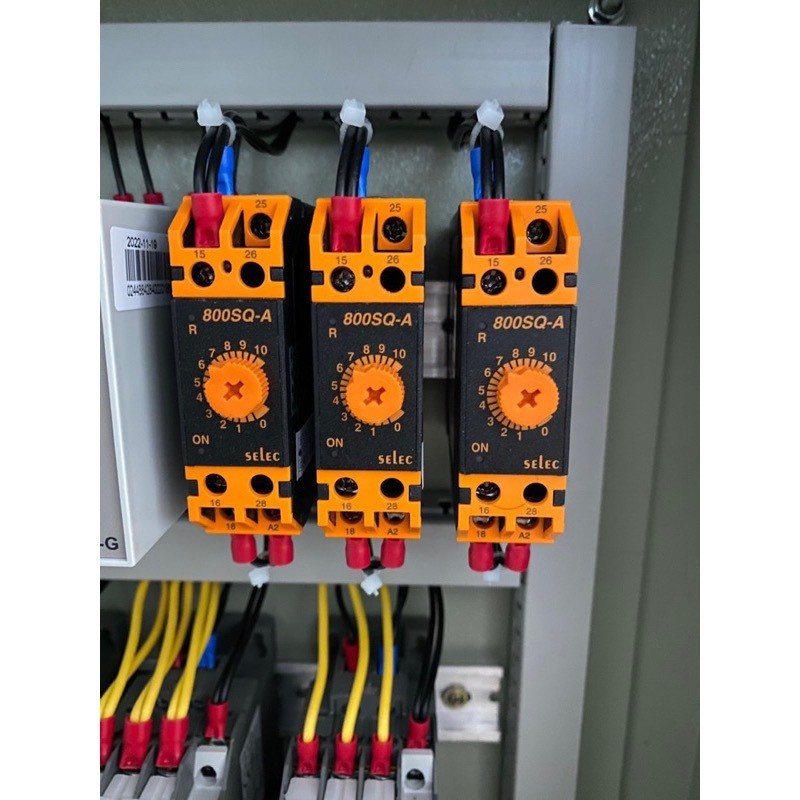 Bộ định thời gian On delay Selec 800SQ-A,bộ định thời Selec 800SQ-A,Timer ON delay 800SQ-A,rơ le thời gian bật trễ Selec