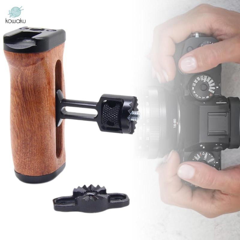 Tay Cầm Bên Tay Cầm Tiện Dụng Handgrip Nhẹ Có Thể Điều Chỉnh 1 / 4 "Chủ Đề Điều Chỉnh Handgrip Cho Máy Ảnh Mirrorless Lễ Phục Sinh
