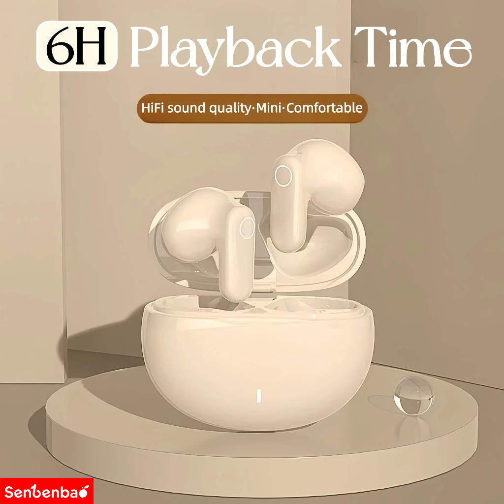 Senbenbao S55 Tai nghe không dây Bluetooth mini, Hifi, thể thao, chơi game, kinh doanh