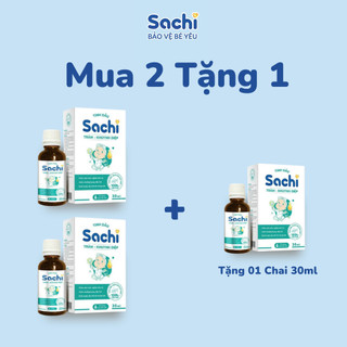 [Mua 2 Tặng 1] Combo 2 tinh dầu tràm khuynh diệp Sachi 30ml cho bé từ sơ sinh