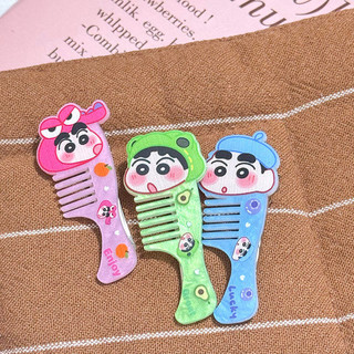 Bán Crayon Shin-Chan Lược Tóc Dễ Thương Cô Gái Ngọt Ngào Hoạt Hình Nổ Kẹp Tóc
